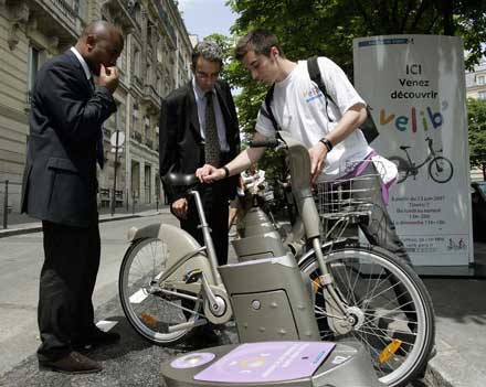 Velib, Paris